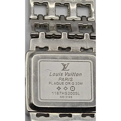 Louis Vuitton Paris engraved caseback ref 1187HS2005L