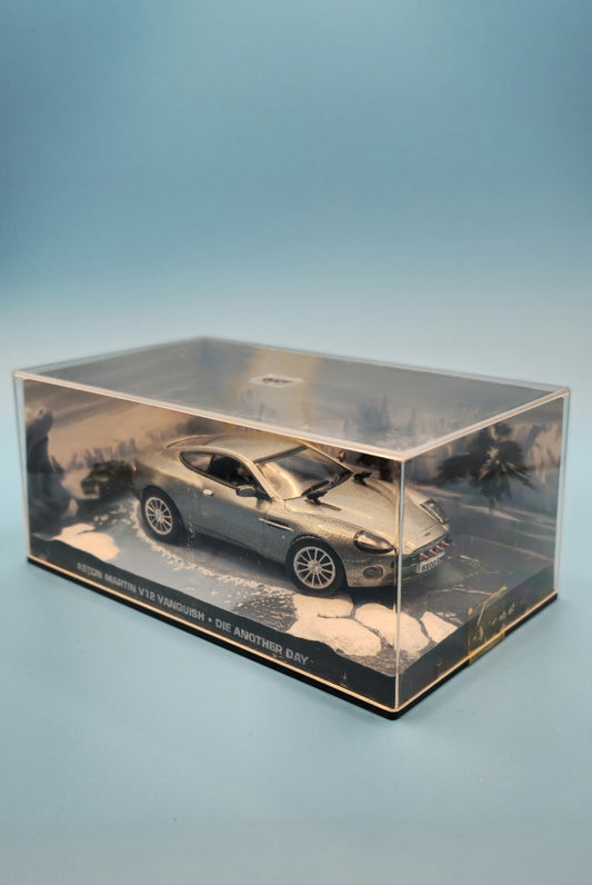 James Bond Die Cast Car Collection -Scale 1:43 - Aston Martin V12 Vanquish - Die