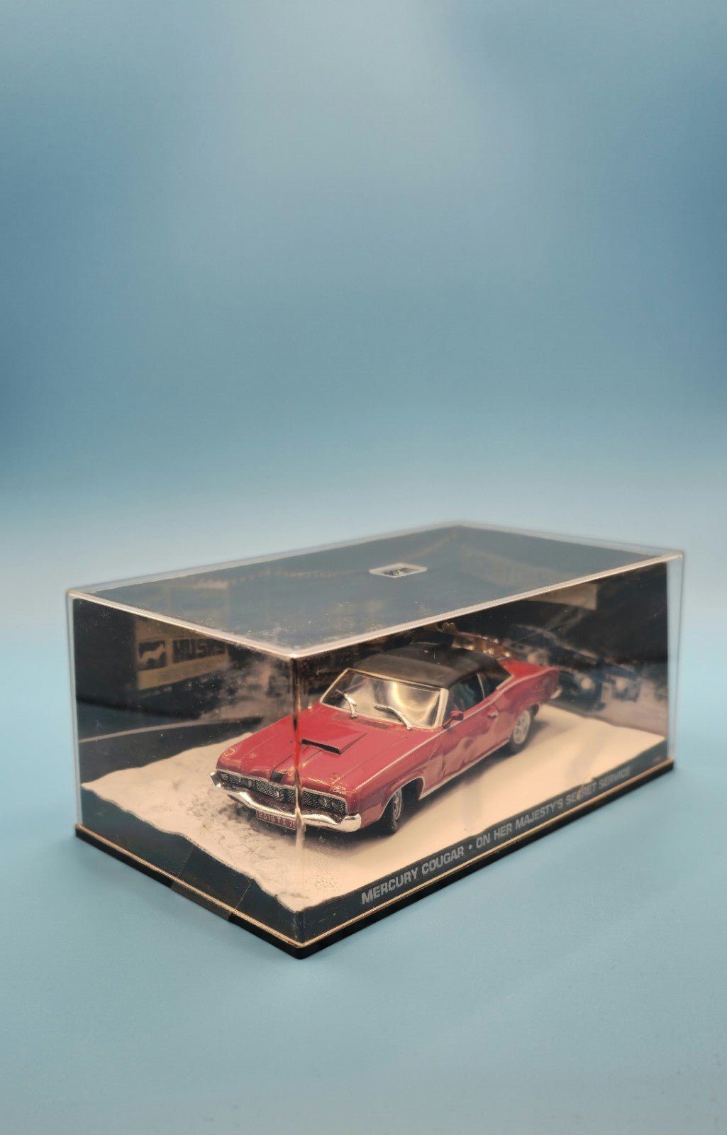 James Bond Die Cast Car Collection Scale 1:43 -Mercury Cougar - On Her Majesty's