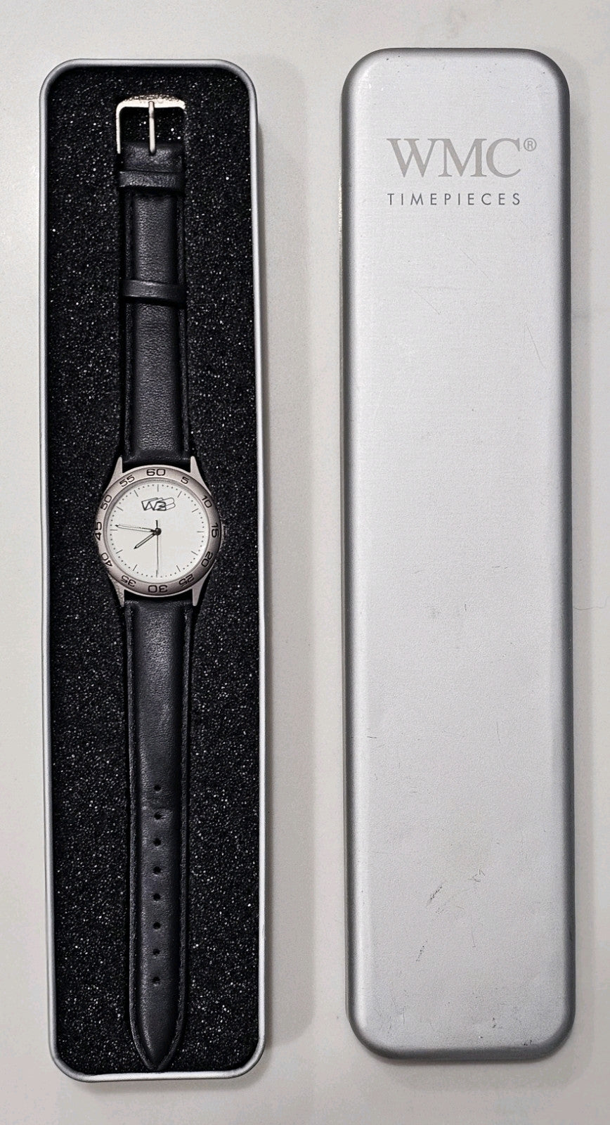 Men’s WMC Timepieces Quartz Wristwatch – Near Mint, Fully Working, With Box