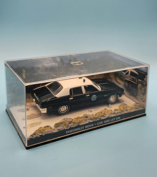 James Bond Die Cast Car Collection Scale 1:43 - Chevrolet NOVA- Live and Let Die