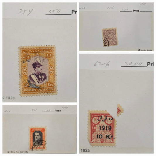 Vintage Valuable International Post Stamps #0301