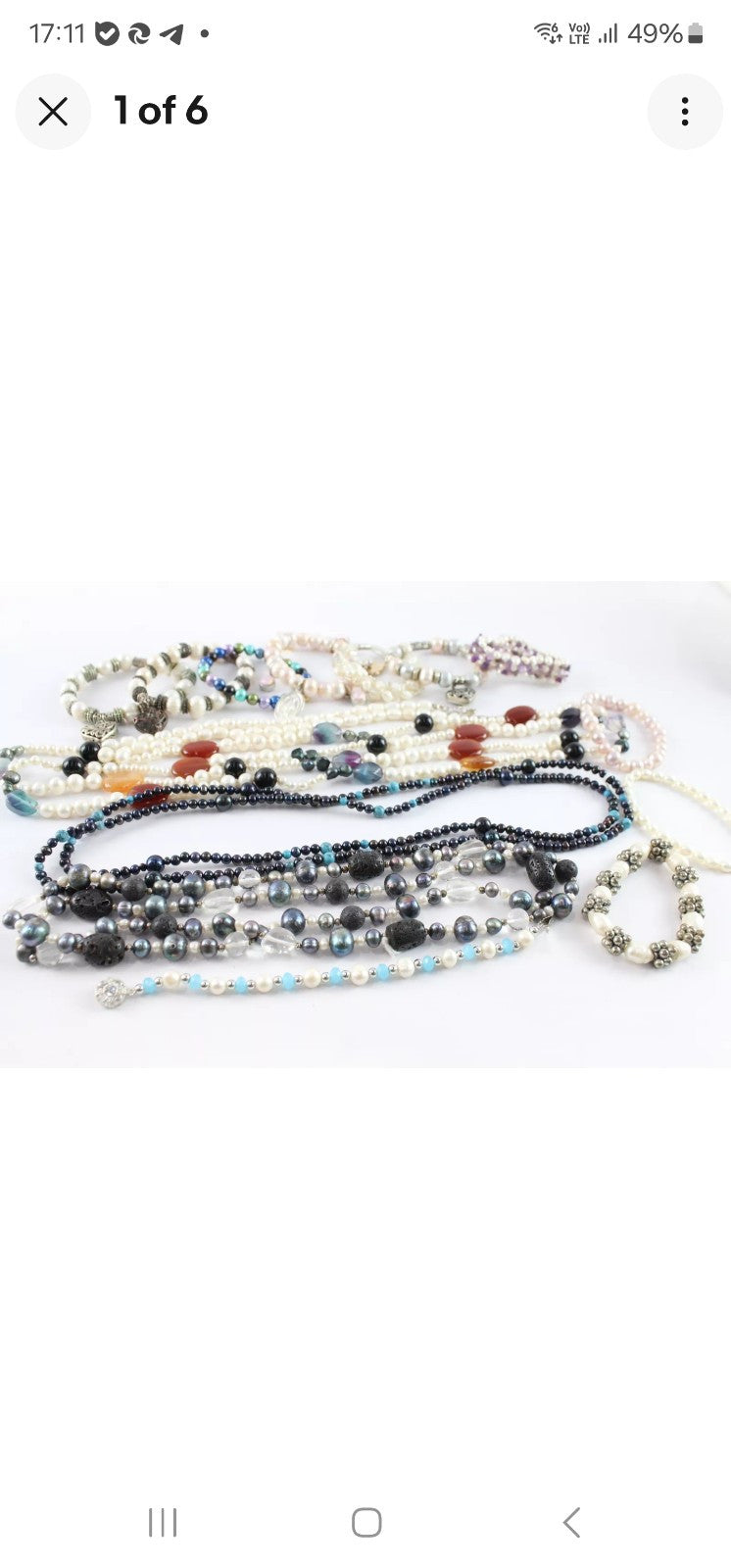Cultured Pearl Jewellery Gemstone Freshwater Peacock x 15 #0307