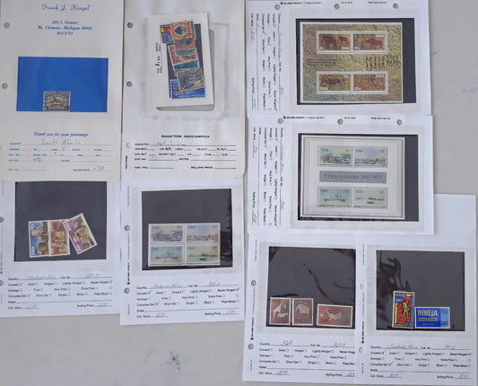 Collection of International Post Stamps #0303