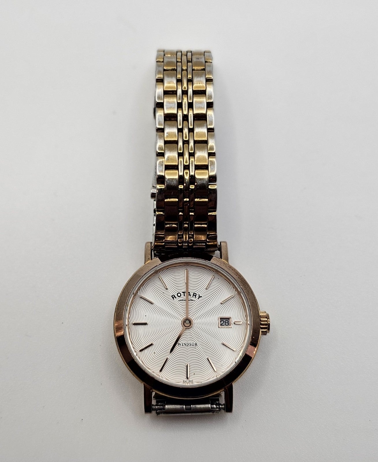 Rotary Women's Designer Quartz Watch – Stainless Steel - Gold–Tone - Working